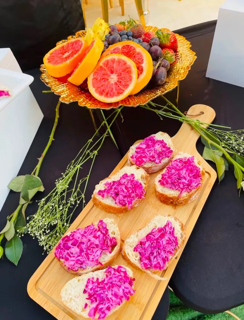 Catering for baby and bridal showers
